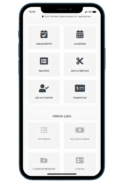 Salão de beleza e barbearia site de agendamentos agenda clique vantagens par o salao e barbearia